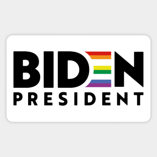 Joseph Biden Gay Pride Shirt| Joe Biden LGBT Rainbow | Biden Harris 2024 Magnet